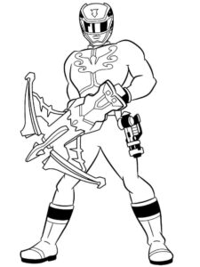 Omalovánky Power Rangers