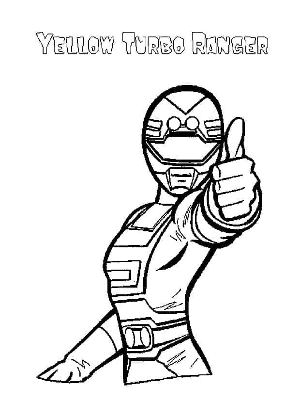 Zdarma obrázek Power Rangers omalovánka