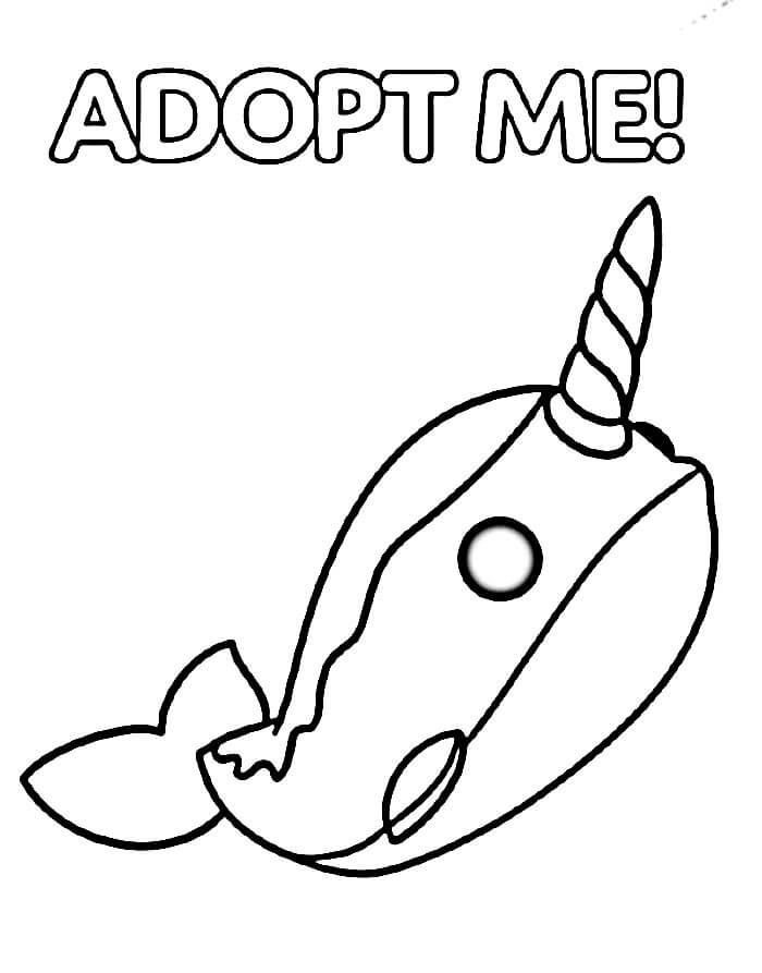 Adopt Me (22) omalovánka