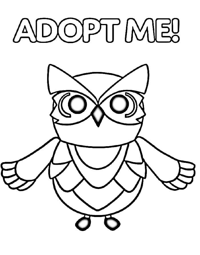 Adopt Me (23) omalovánka