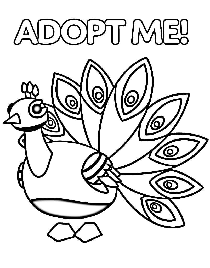 Adopt Me (24) omalovánka