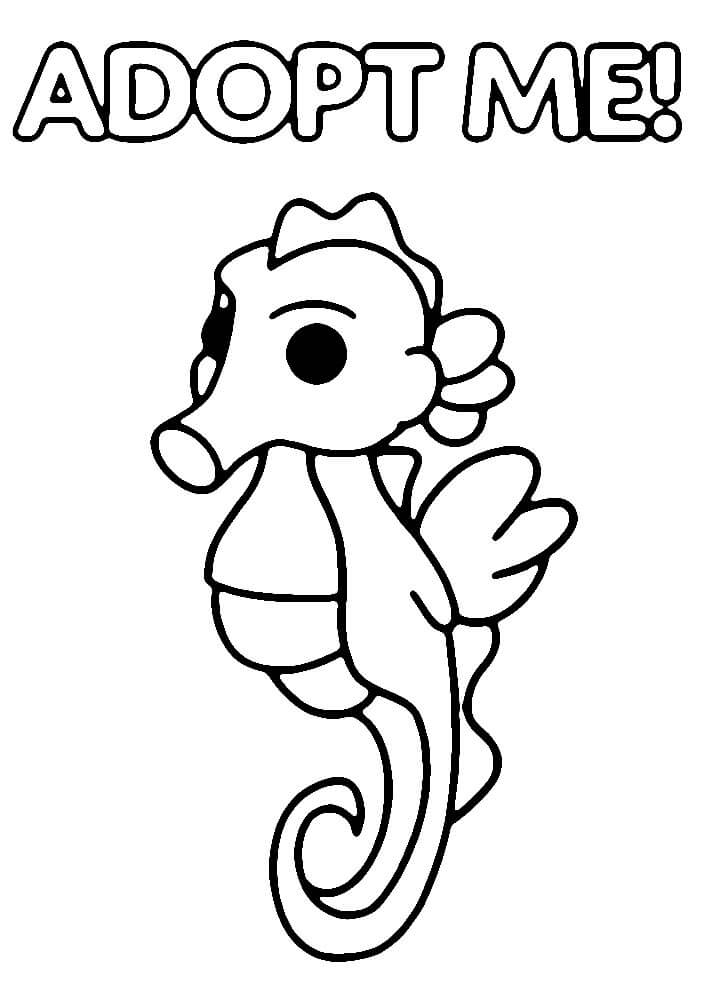 Adopt Me (28) omalovánka