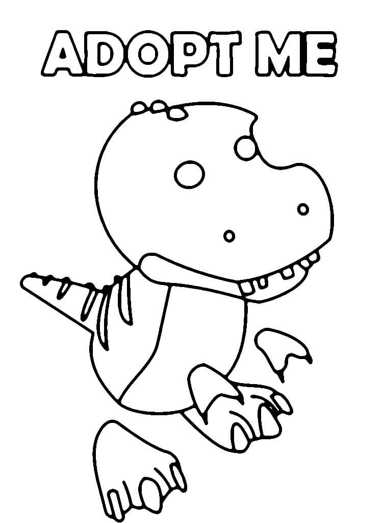 Adopt Me (30) omalovánka