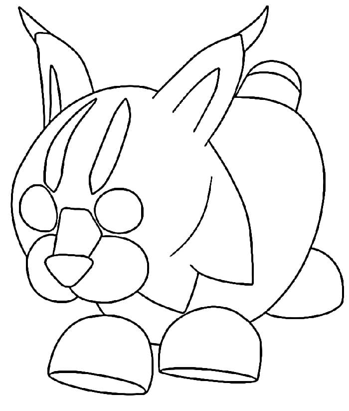 Adopt Me (4) omalovánka