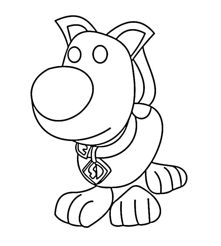 Adopt Me (5) omalovánka