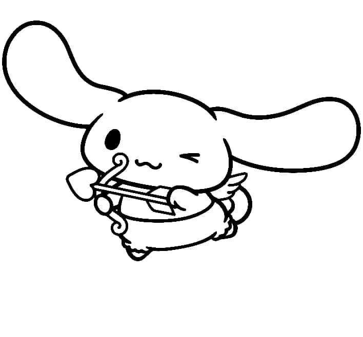 Cinnamoroll 2 omalovánka