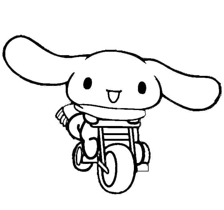 Cinnamoroll 4 omalovánka