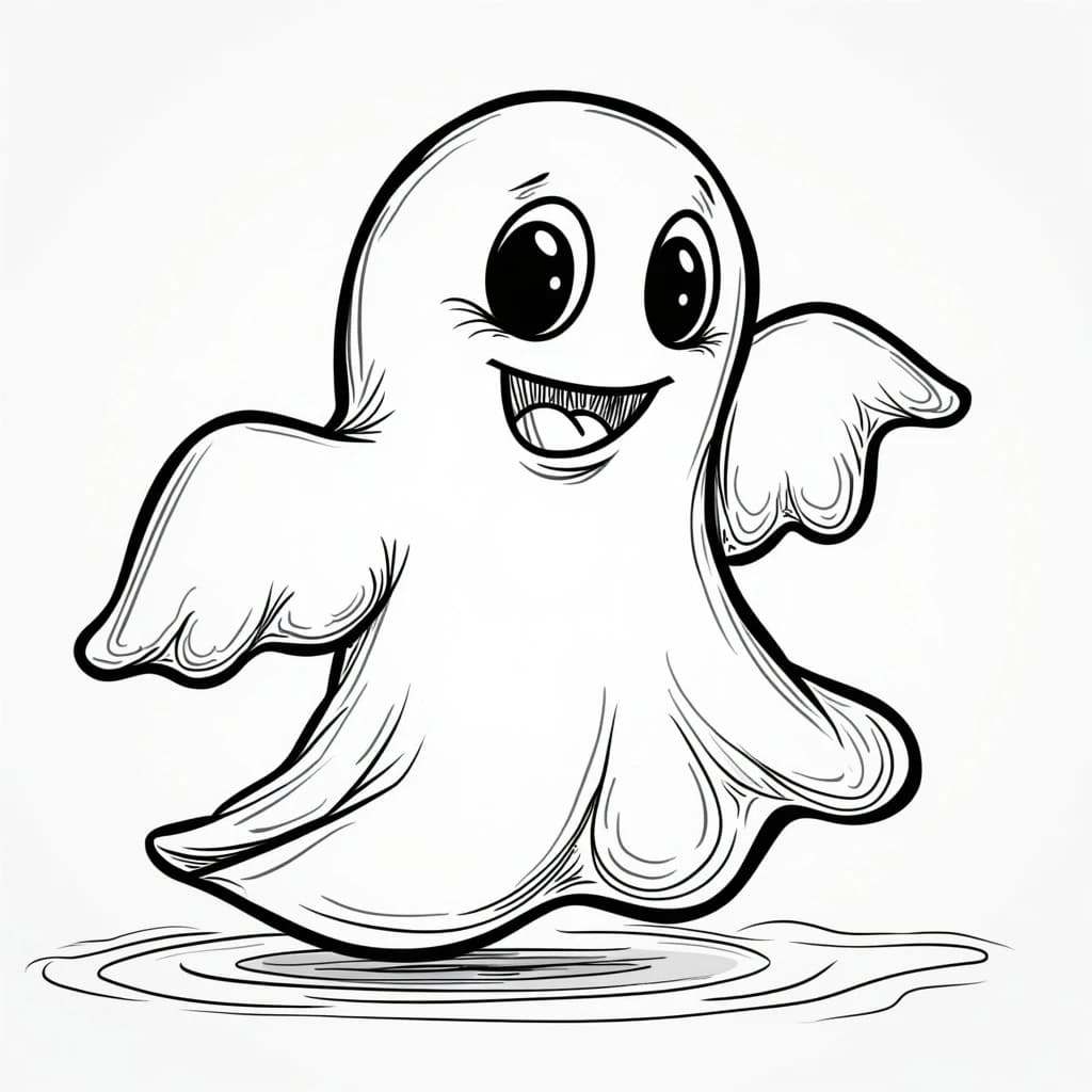 Duch Bez Poplatku omalovánka