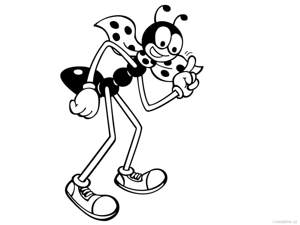 Ferda Mravenec (12) omalovánka