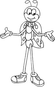 Omalovánky Ferda Mravenec