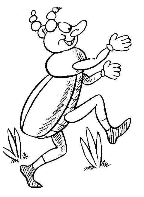 Ferda Mravenec (4) omalovánka