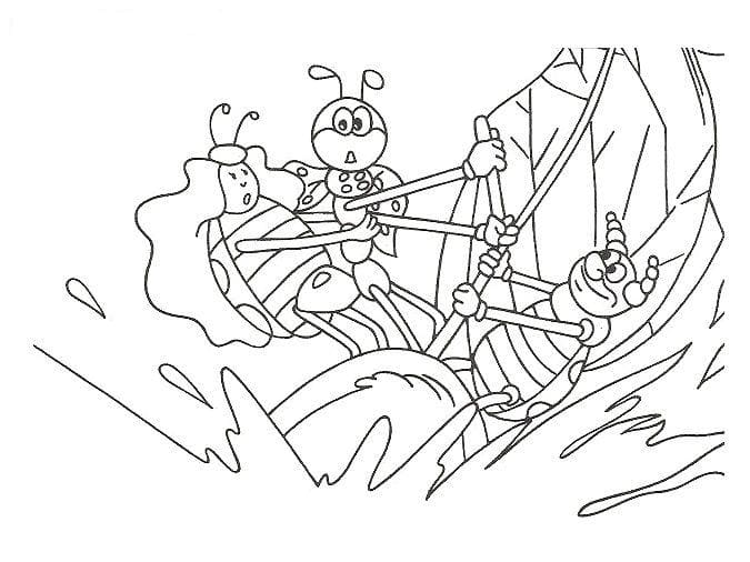 Ferda Mravenec (5) omalovánka