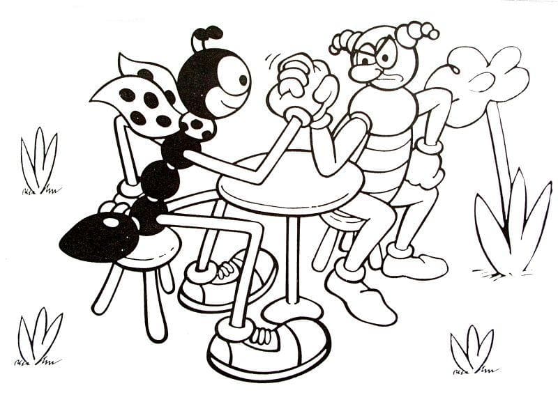 Ferda Mravenec (6) omalovánka