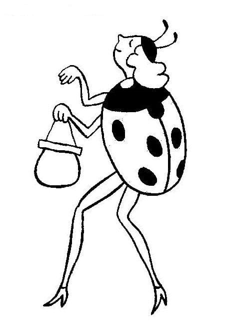 Ferda Mravenec (7) omalovánka