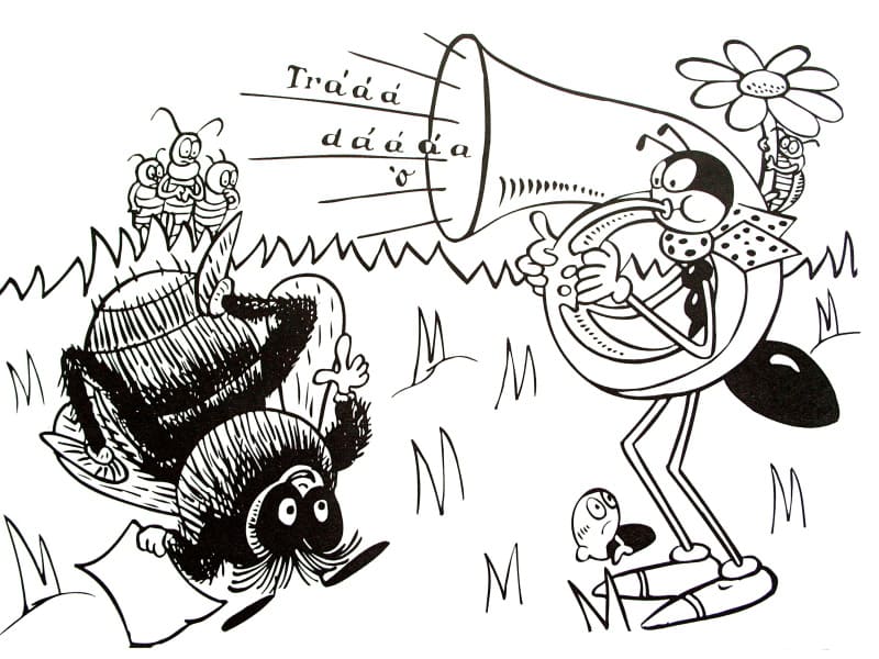 Ferda Mravenec (9) omalovánka