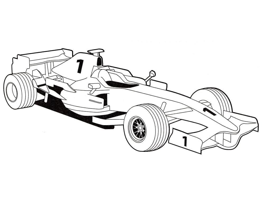 Ferrari pro Děti omalovánka