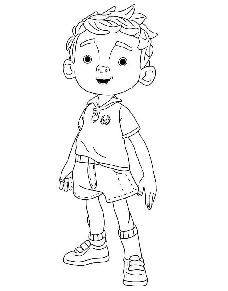 Jonathan z Paddington omalovánka