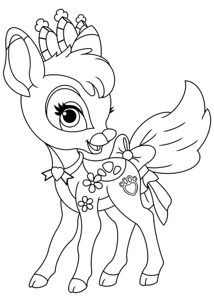 Nádherný Sob omalovánka