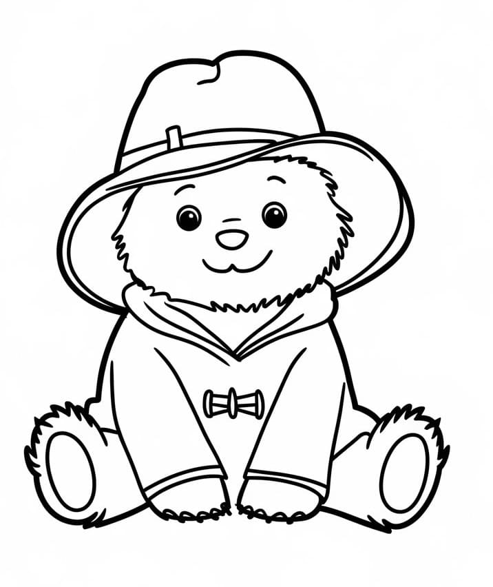 Paddington je Hezký omalovánka