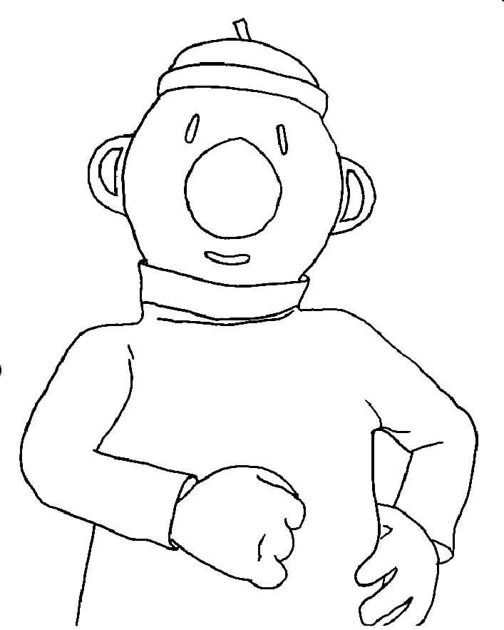 Pat a Mat Zdarma Tisknutelný omalovánka