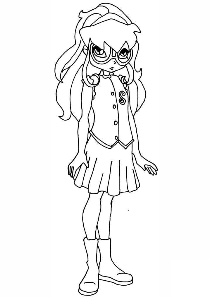Roztomilá Stella Winx Club omalovánka