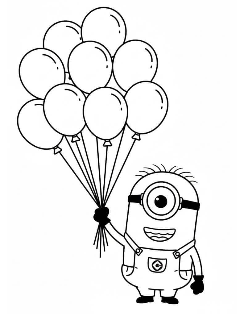 Omalovánky Mimoni (Minions)