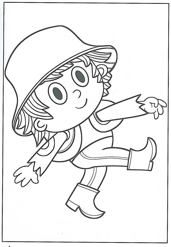 Rumcajs Tisknutelný pro Děti omalovánka