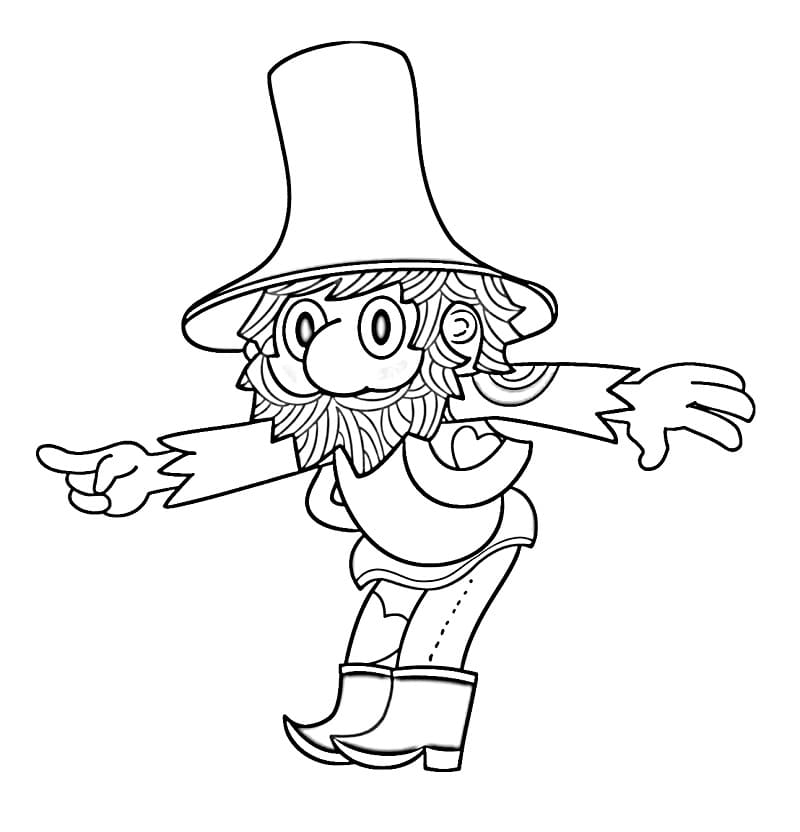 Rumcajs Zdarma Obrázek omalovánka