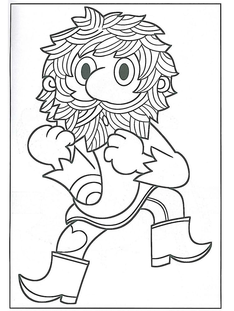 Rumcajs Zdarma Tisknutelný omalovánka