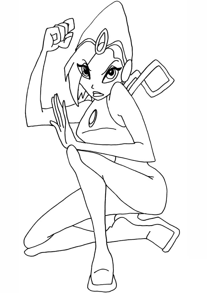 Omalovánky Winx Club