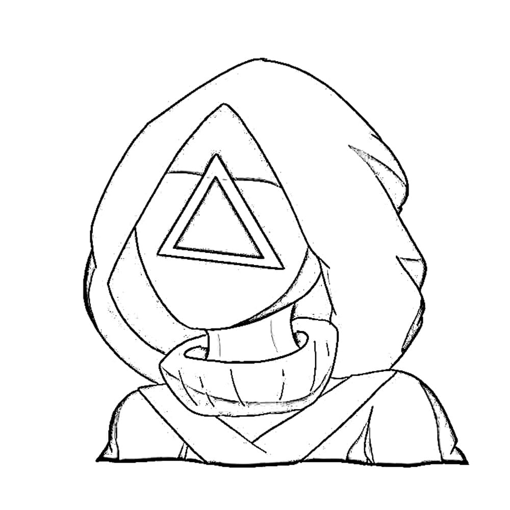 Squid Game Tisknutelný pro Děti omalovánka