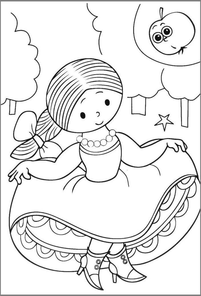 Tisknutelný Rumcajs omalovánka