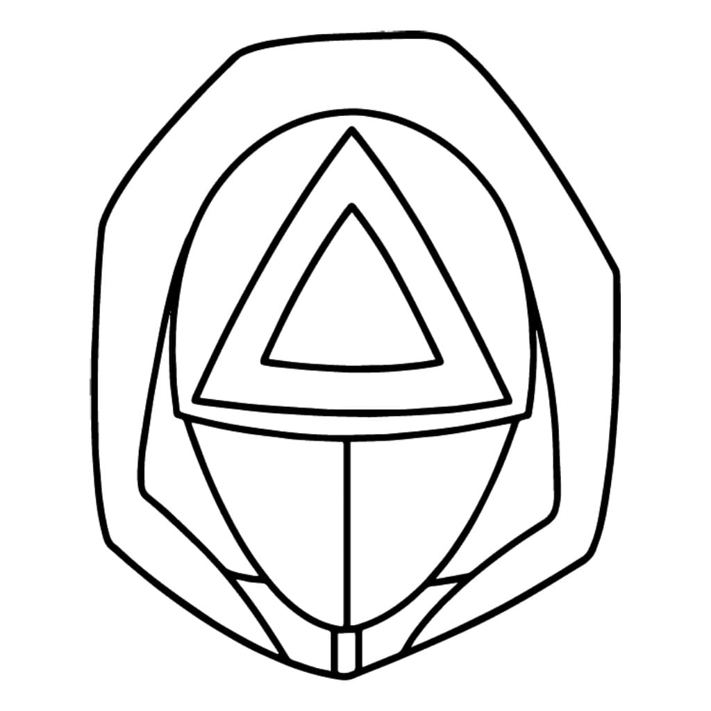 Tisknutelný Squid Game pro Děti omalovánka