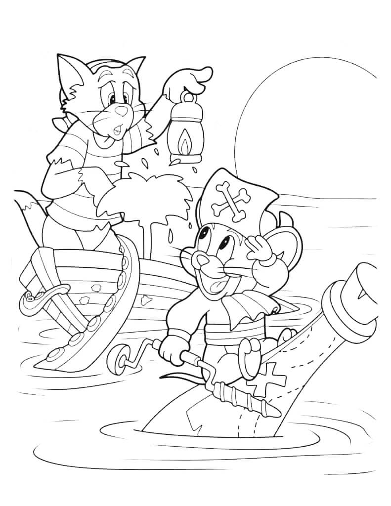 Tom a Jerry (3) omalovánka