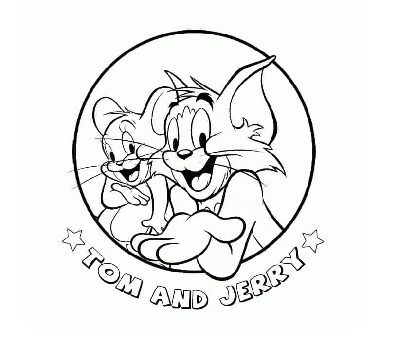Tom a Jerry Bez Poplatku omalovánka