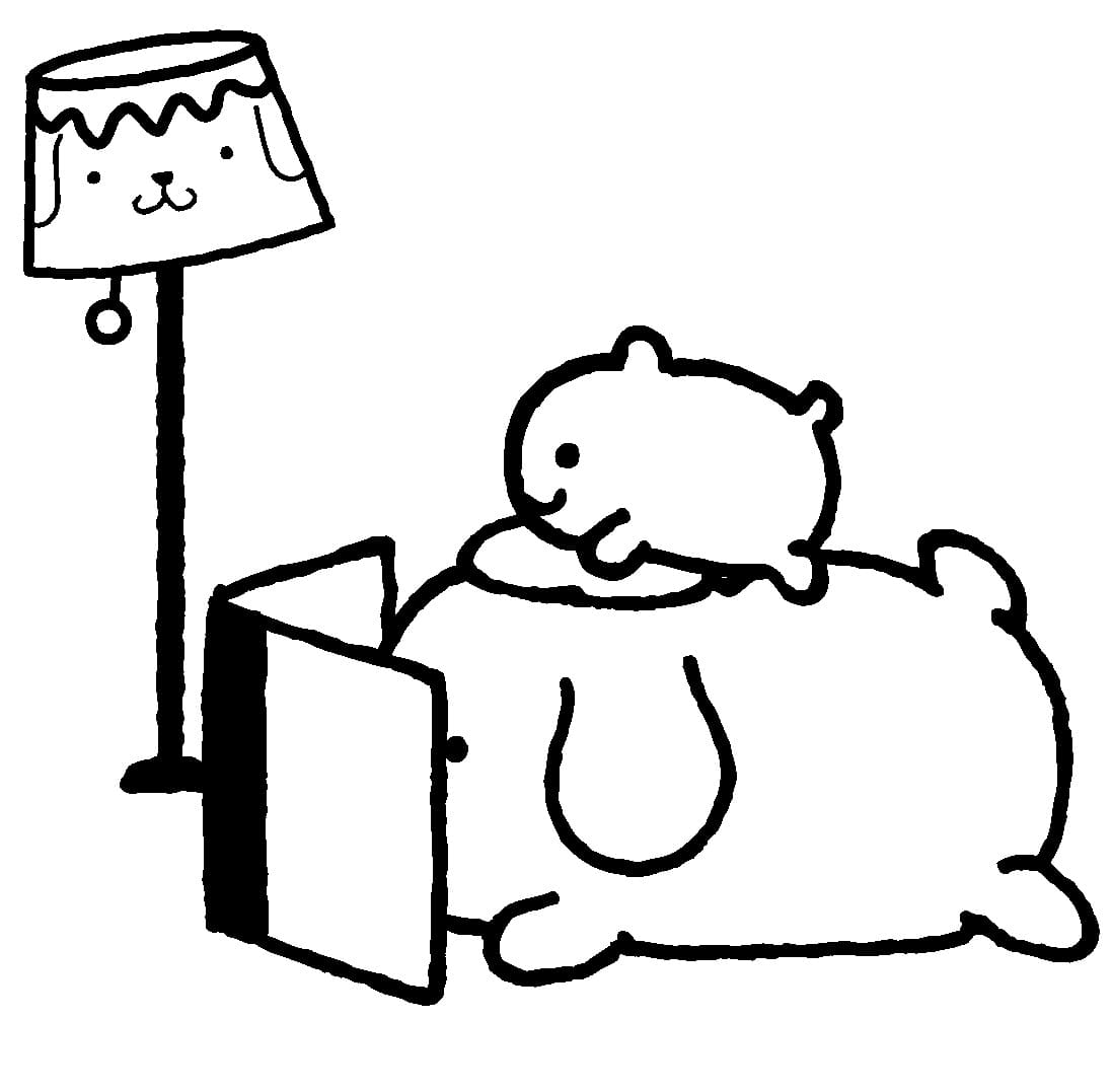 Úžasný Pompompurin omalovánka