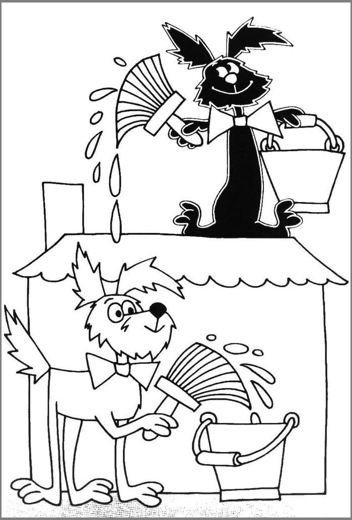 Večerníček Zdarma Obrázek omalovánka