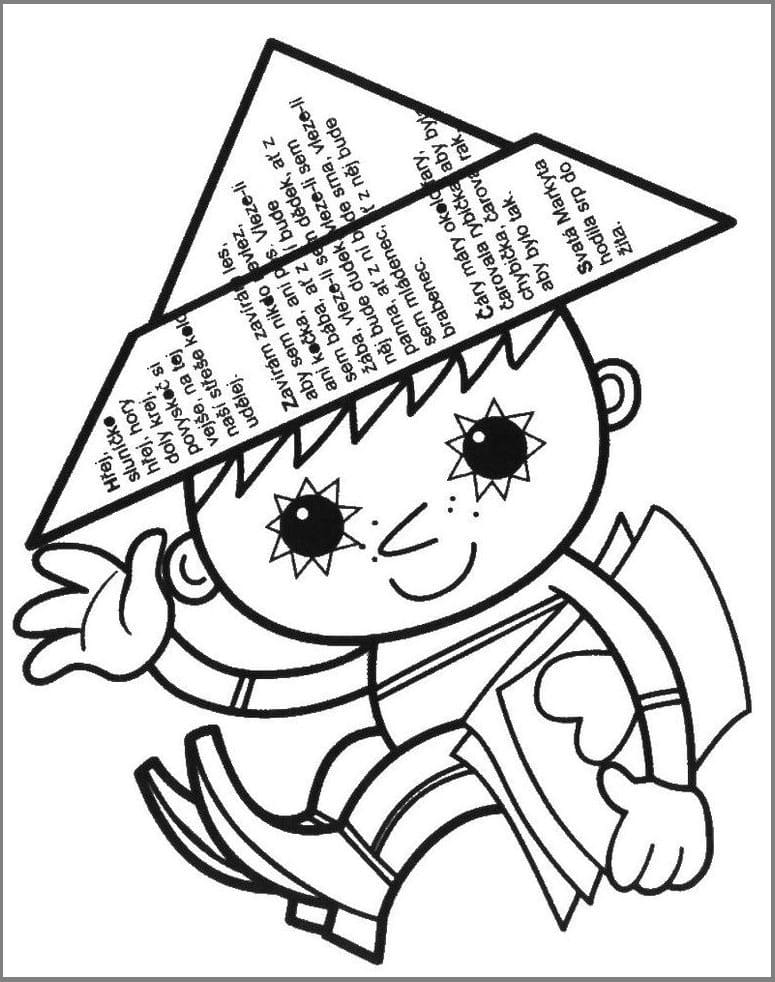 Večerníček Zdarma pro Děti omalovánka