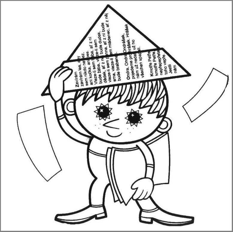 Večerníček na Vymalování omalovánka