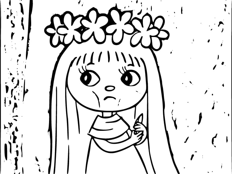 Víla Amálka (12) omalovánka