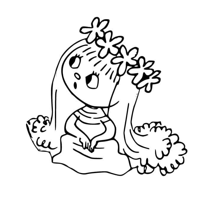 Víla Amálka (13) omalovánka