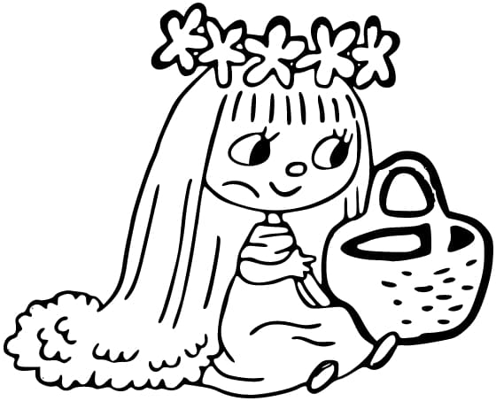 Víla Amálka (14) omalovánka