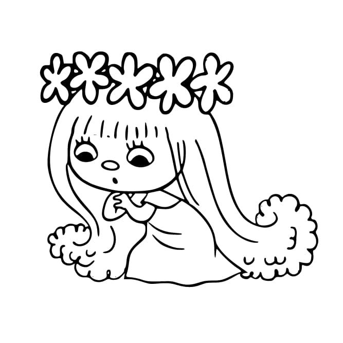 Víla Amálka (18) omalovánka