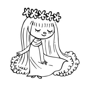 Omalovánky Víla Amálka