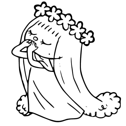 Víla Amálka (2) omalovánka