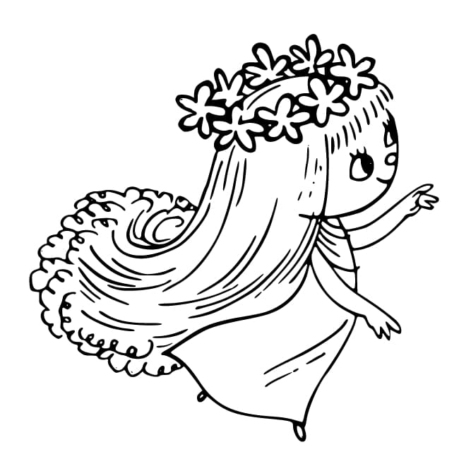 Víla Amálka (8) omalovánka