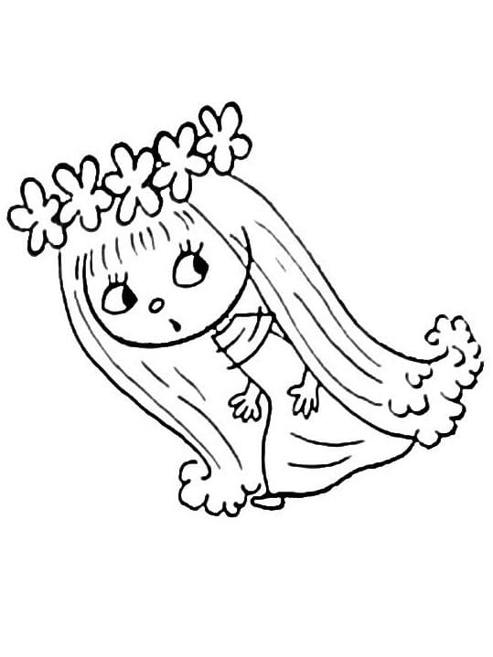 Víla Amálka (9) omalovánka