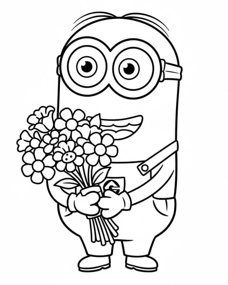 Základní Minion omalovánka