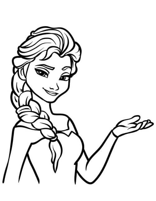 Elsa omalovánky