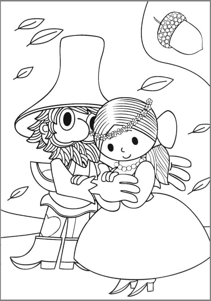 Zdarma Rumcajs omalovánka